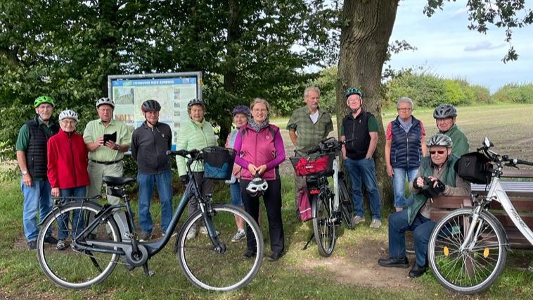 Teilnehmer Fahrradtour Senioren